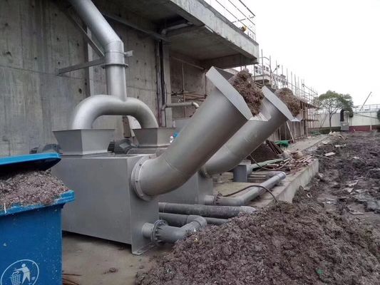 Ciągła prasa ślimakowa 350 mm, przemysłowa prasa ślimakowa Carcon Steel
