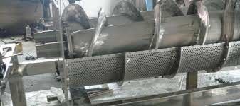 Filtr ślimakowy 1,2 m3 / h, prasa ślimakowa 200 mm