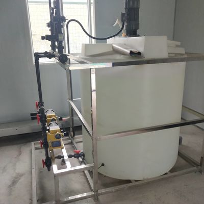 Jednostka dozująca polimer 2000 l / h, maszyna do mieszania suchego proszku o mocy 0,18 kW