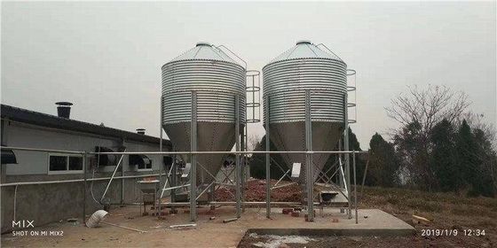 Silos dolny zbiornika ścieków, chemiczny stożkowy silos dolny