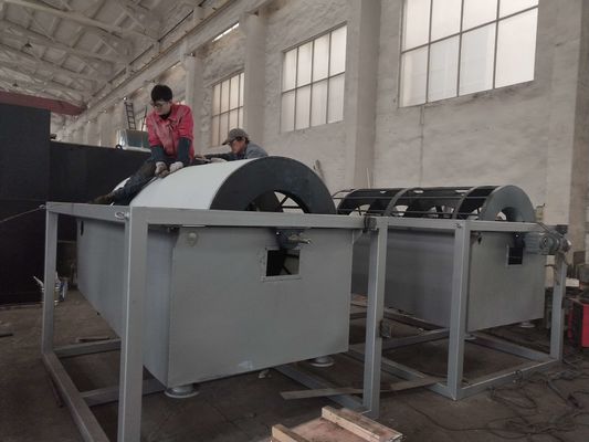 30m3 / h Obrotowy zagęszczacz bębnowy Ruchomy wałek śrubowy