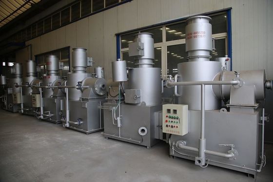 5Kw Spalarnia odpadów Regulowana kontrola temperatury