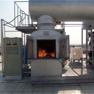 5Kw Spalarnia odpadów Regulowana kontrola temperatury
