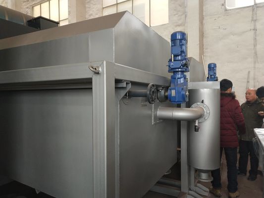 Sprzęt do odwadniania gnojowicy ze stali nierdzewnej, 10m3 / h Prasa taśmowa Oczyszczanie ścieków