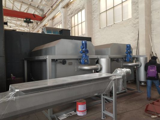 Ruchomy pierścień śrubowy Wał obrotowy Zagęszczacz bębna Gravity Zagęszczacz osadu 30m3 / H