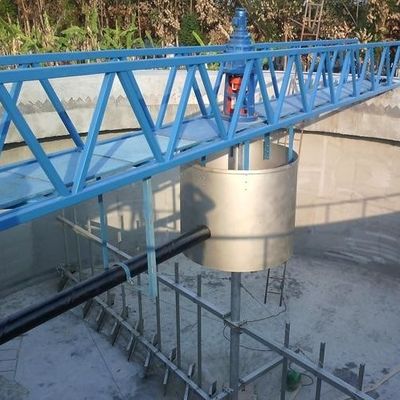 System zgarniacza szlamu ISO9001, oczyszczanie ścieków zgarniacza 50 m